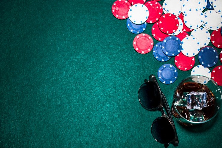 Detail antarmuka taruhan live dealer menampilkan pilihan chip dan area taruhan