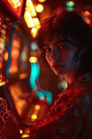 Tampilan dealer langsung blackjack di studio venusbet dengan kartu dan meja permainan terlihat jelas